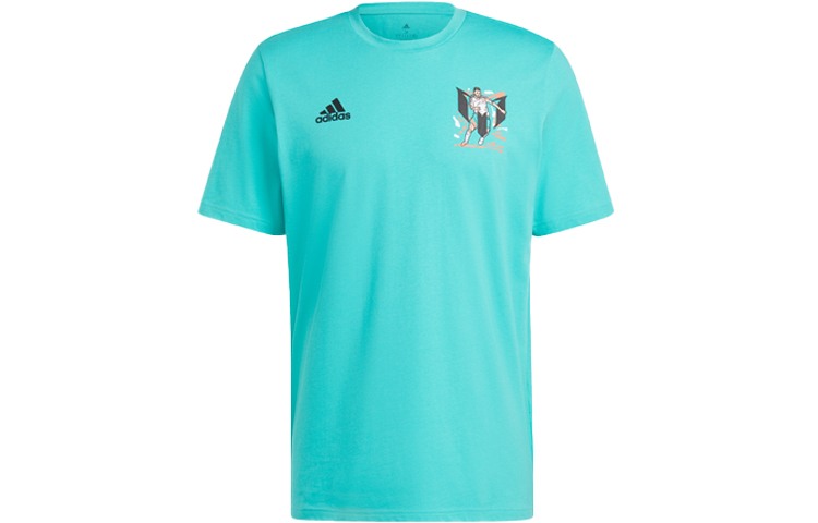 Adidas Messi Soccer Jerseys Men’s Half Mint Green Moderate Straight Fit