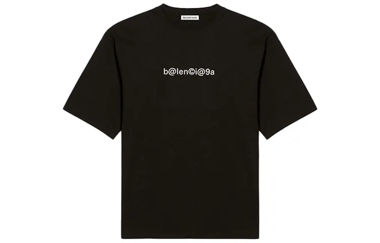 Balenciaga Regular T Shirt Women's Black