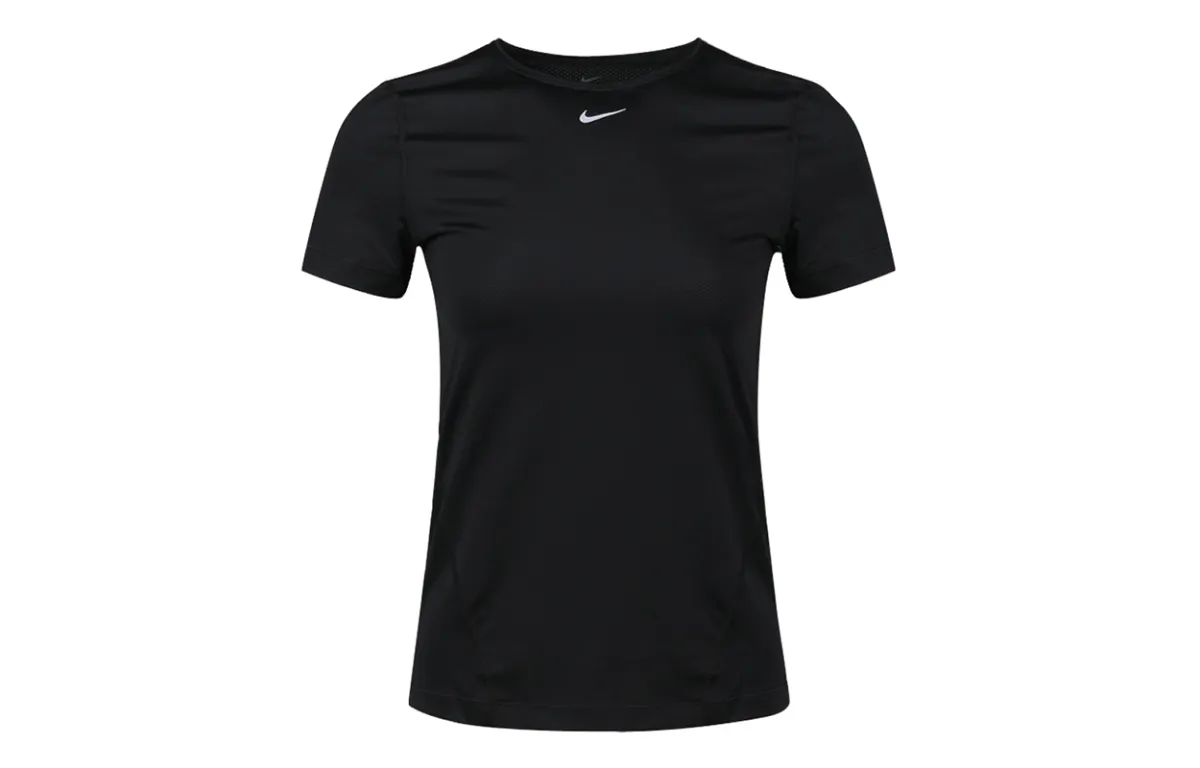 Nike T-Shirts Women's Black Crew Neck Moderate Other