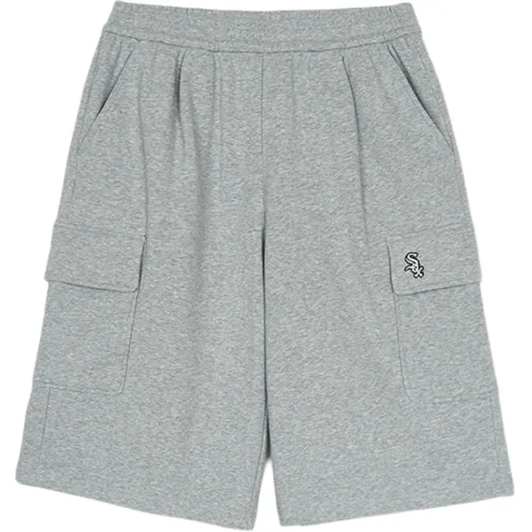 MLB SS25 Cargo Shorts Unisex Heather Gray