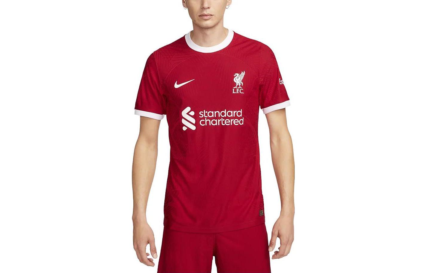 Nike Liverpool 2023/24 Season Sports Apparel Soccer Jersey Men’s Red White