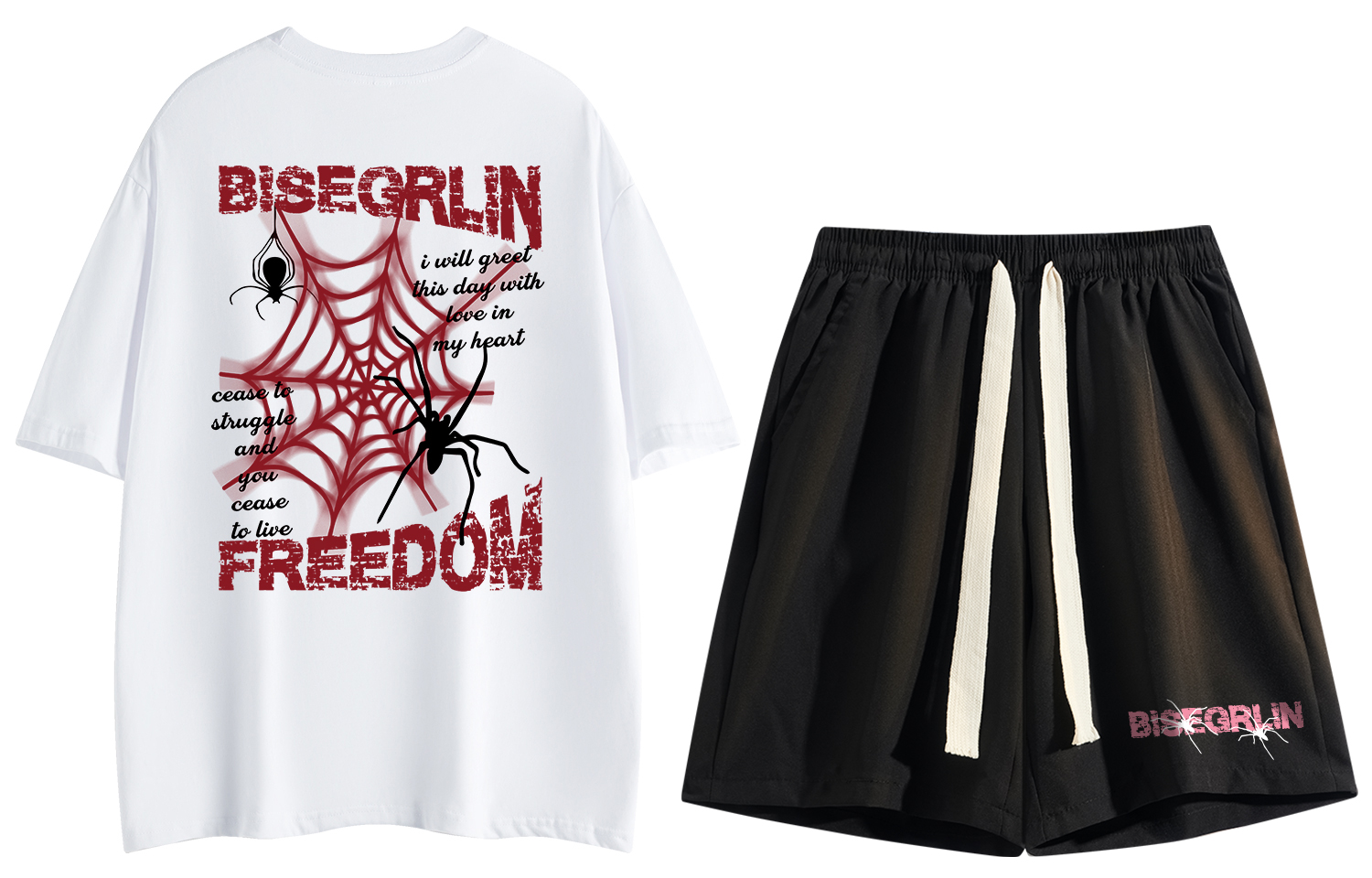 BISEGRLIN Casual Sportswear Unisex