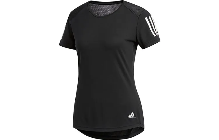 Adidas Set in Sleeve T Shirt Women's Black
