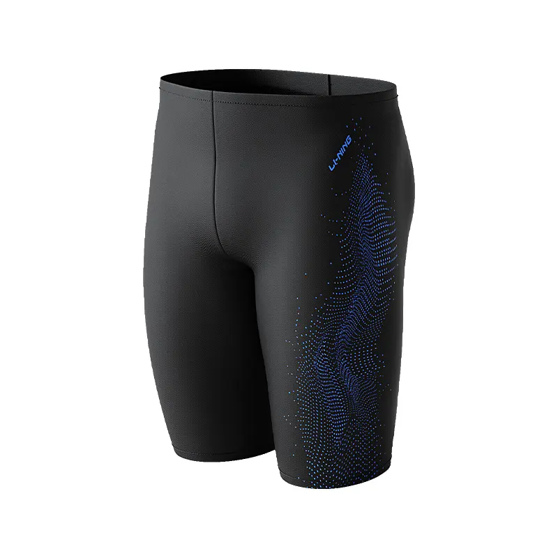 Li Ning Swimming Shorts Men's Blue Black