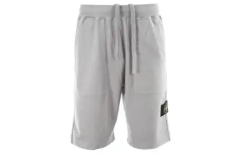 STONE ISLAND Casual Shorts Men's Gray