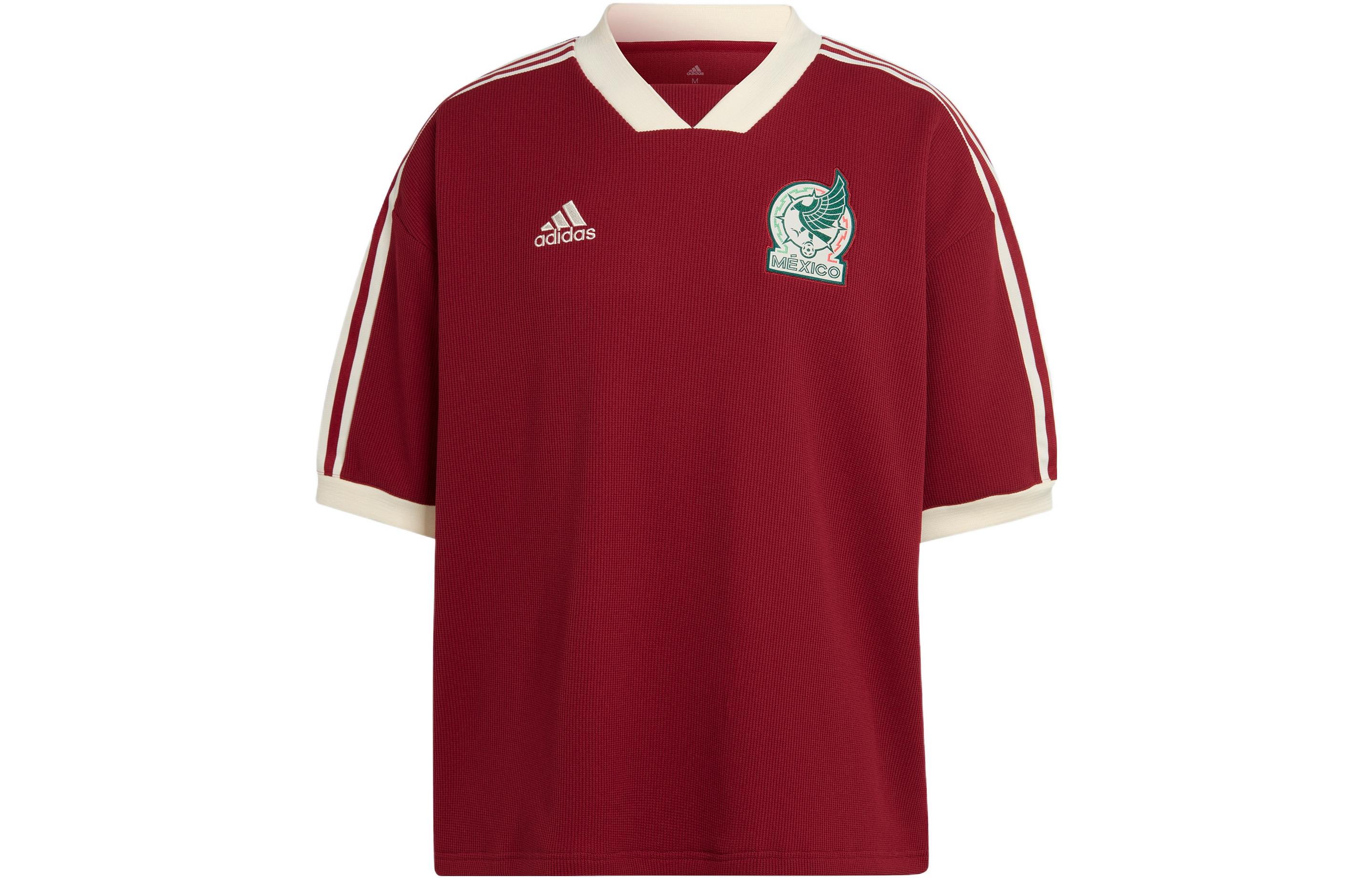 Adidas, retro football red football uniform