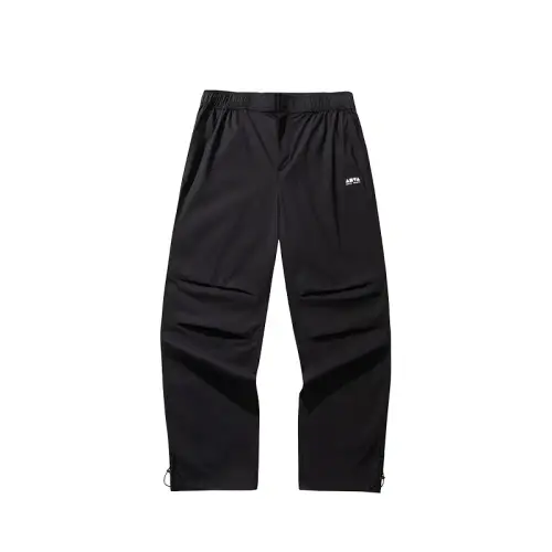 Anta Casual Pants Unisex Basic Black