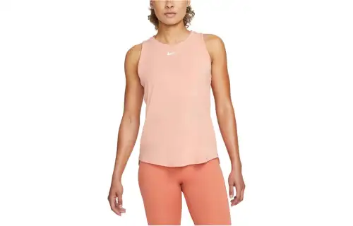 Nike Tank Tops Women's Pink Straight Fit