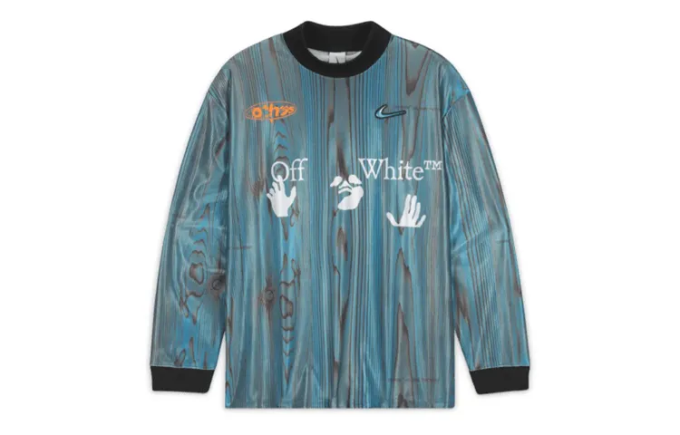 OFF-WHITE X Nike 001 Soccer Jersey Asia Sizing