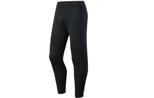 ANTA Running Pants Men's Black Moderate