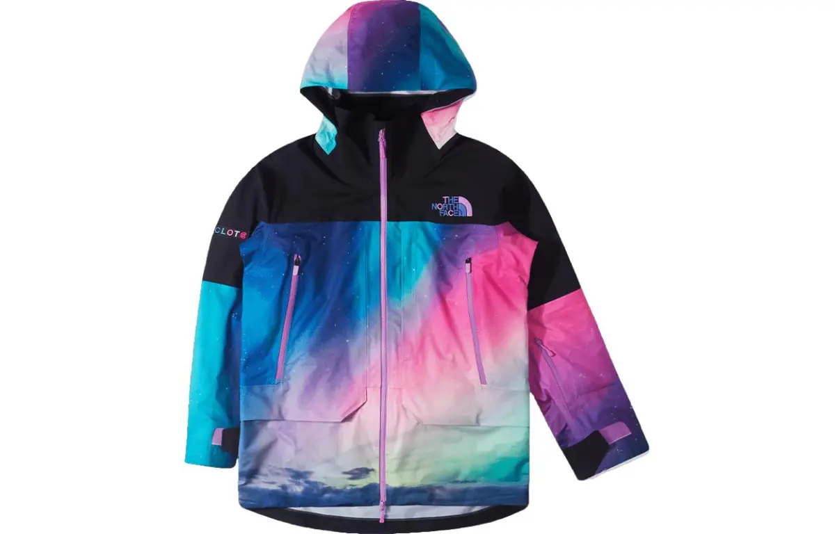 THE NORTH FACE x CLOT X CLOT SS24 Ski Top Unisex Aurora Color