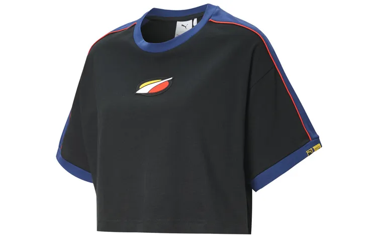 PUMA T-Shirts Women's Crew Neck Moderate Straight Fit