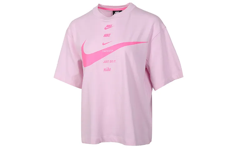 Nike Set in Sleeve T Shirt Women's Foam Pink