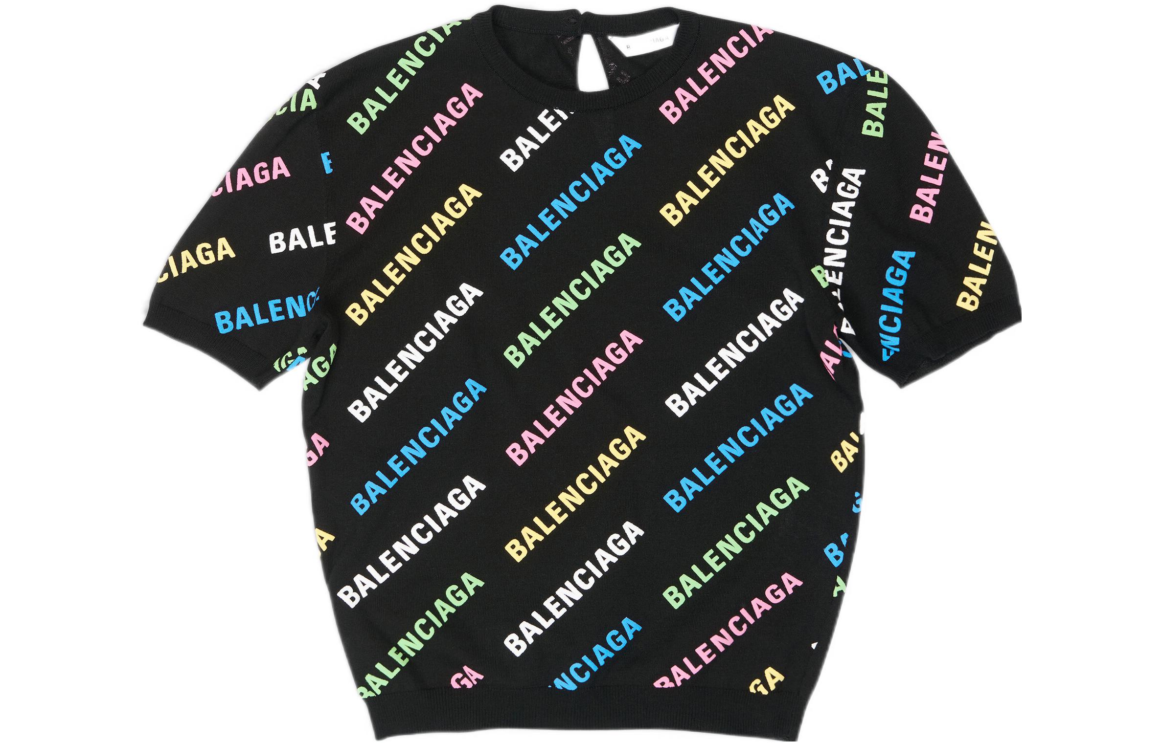 Женский свитер Balenciaga SS22 (черный)