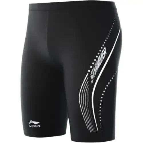 Li Ning Swimming Shorts Men's Black