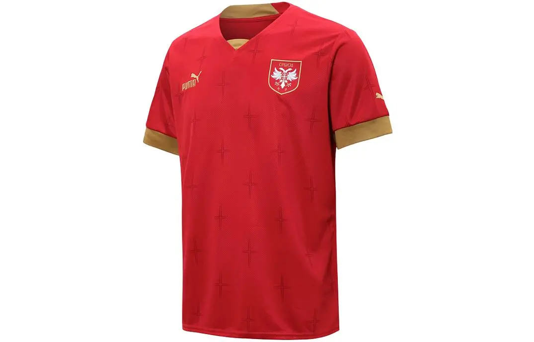 PUMA Serbia National Team Soccer Jersey Fan Edition Men's