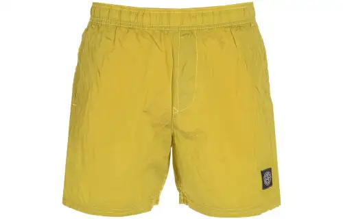 STONE ISLAND Casual Shorts Men's Yellow