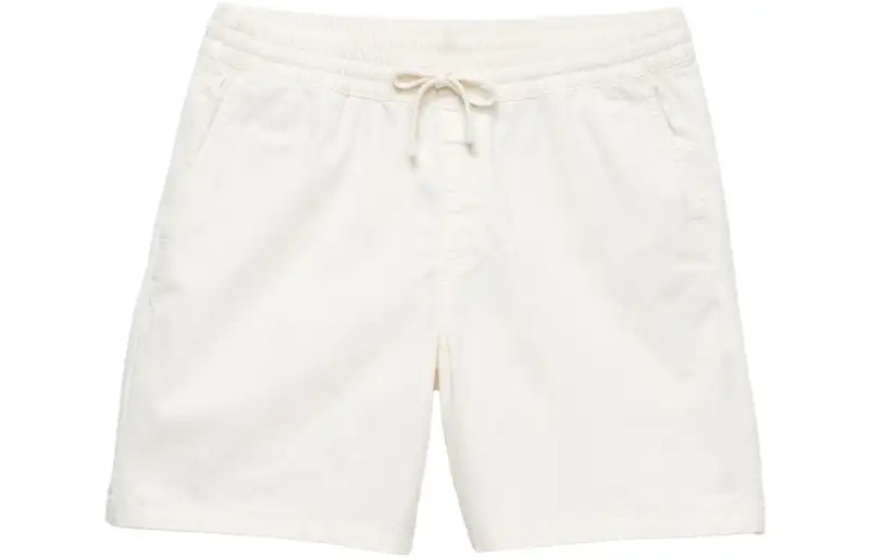 Vans Casual Shorts Men's White Moderate