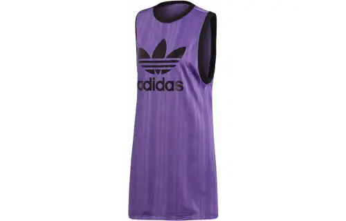 Adidas Originals Tank Tops Women's Purple Straight Fit
