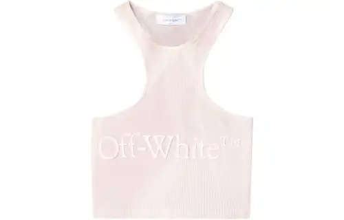 OFF WHITE Tank Top Regular Women's Light Purple