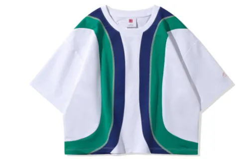 Li Ning Drop Shoulder Sleeve T Shirt Women's White