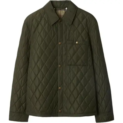 Burberry Long Sleeved Quilted Padded Jacket