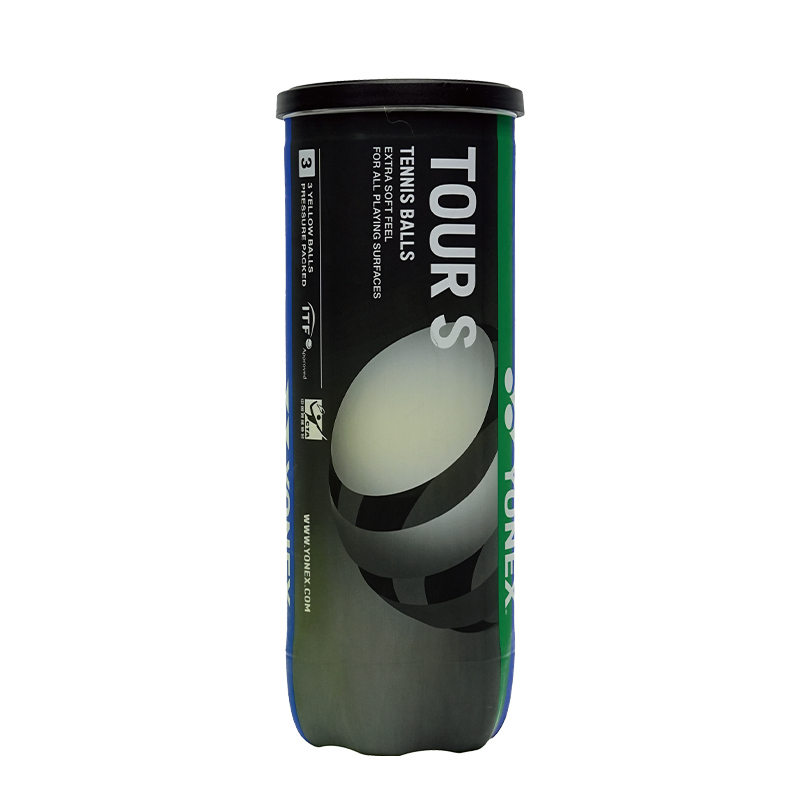 YONEX TOUR S Tennis Balls Nylon, Polyester, Wool Training Ball Yellow