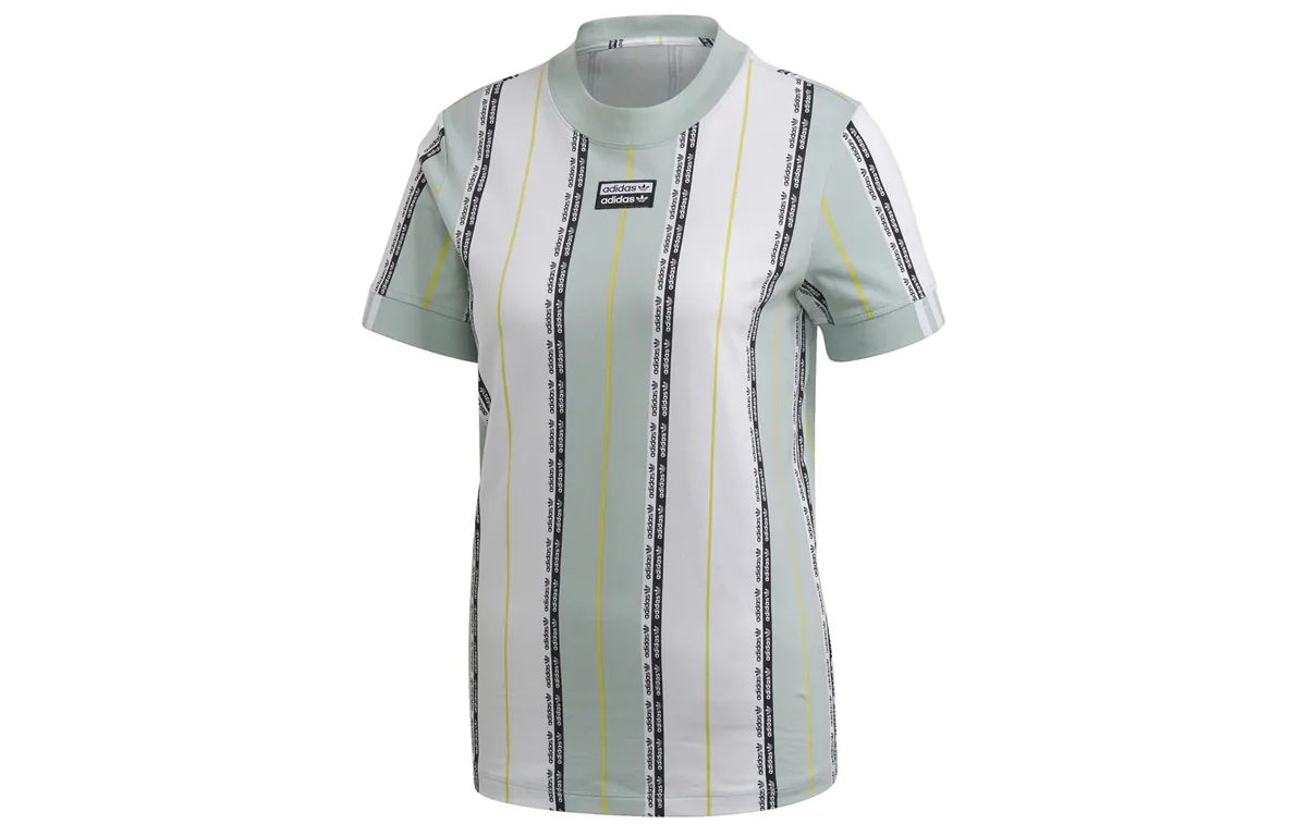 Adidas Originals T-Shirts Women's Crew Neck Moderate Straight Fit