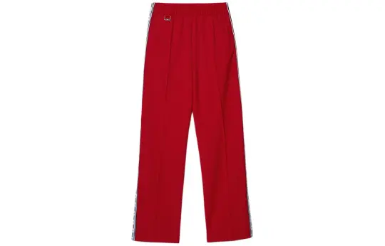 Tommy Hilfiger x CLOT Casual Pants Unisex Red