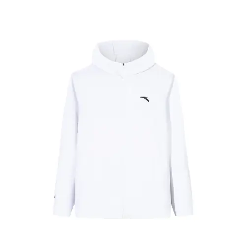 Anta Variety Training Collection Breathable And Quick Dry UV Protection Sun Protection Clothing Men's Pure White