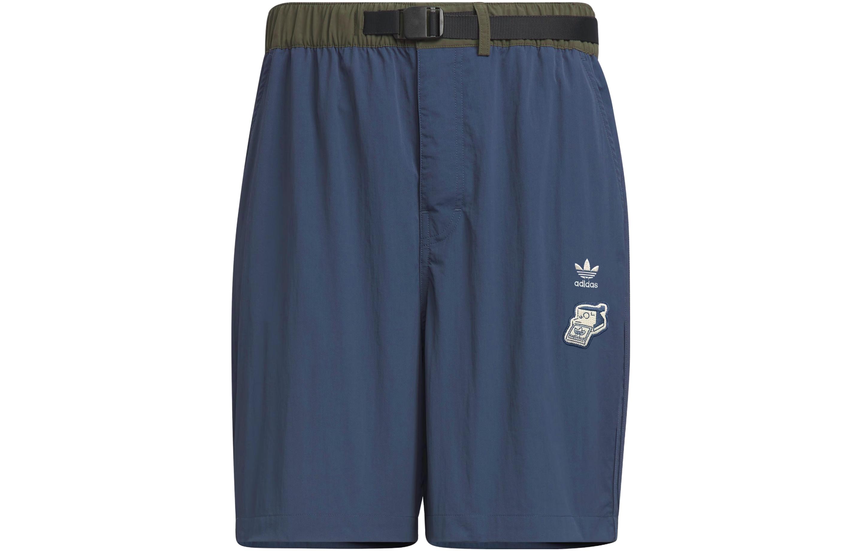 Adidas Originals NAGABA SPORTSWEAR Casual Shorts Men's Navy Blue