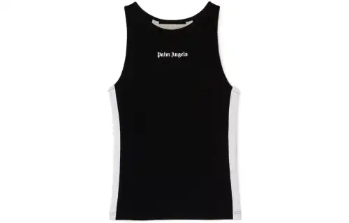 Palm Angels logo-print tank top