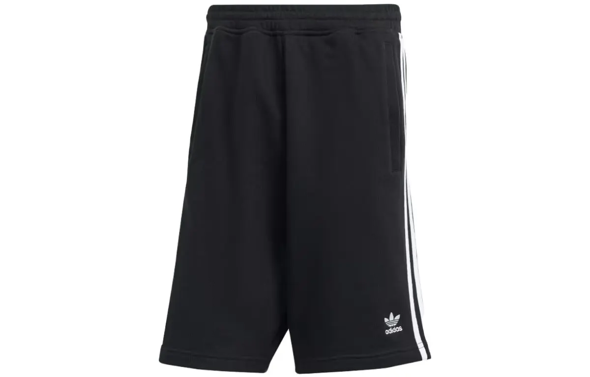 Adidas Originals Adicolor 3 Stripes Shorts Casual Shorts Men's Black