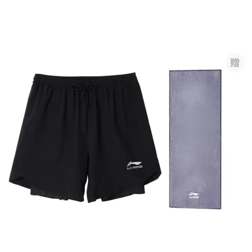 Li Ning Swimming Shorts Men's Black