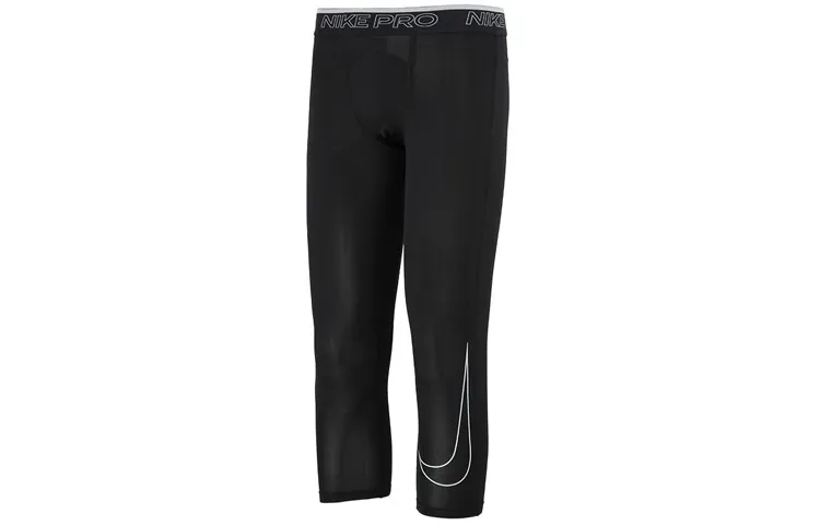 Nike PRO DRI FIT Workout Pants Men's Black