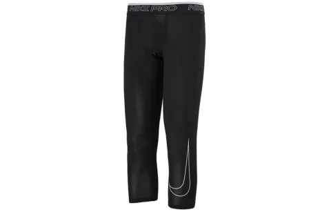 Nike PRO DRI FIT Workout Pants Men's Black