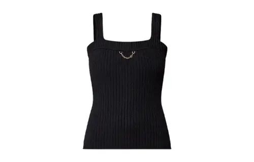LOUIS VUITTON FW23 Tank Top Women's Black