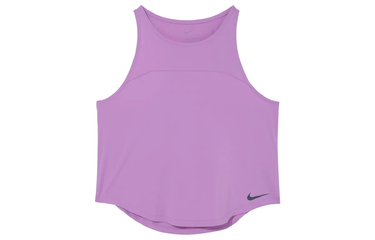 Nike Tank Tops Women's Rush Purple Red Moderate Straight Fit