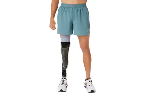 ASICS ROAD Casual Shorts Men's Mist Cyan Moderate