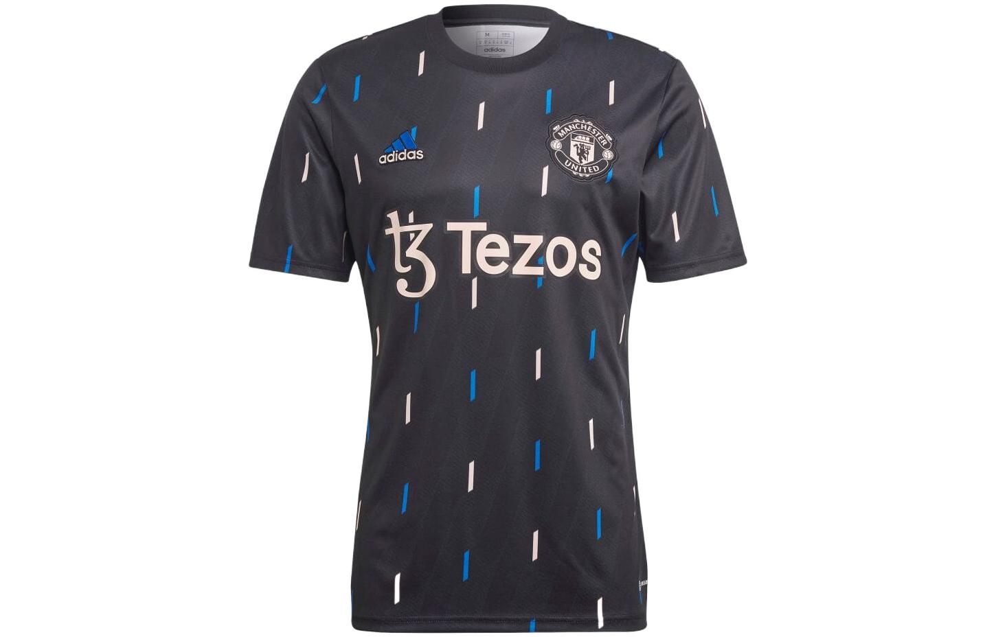 Adidas Manchester United Soccer Jerseys Men’s Black Moderate