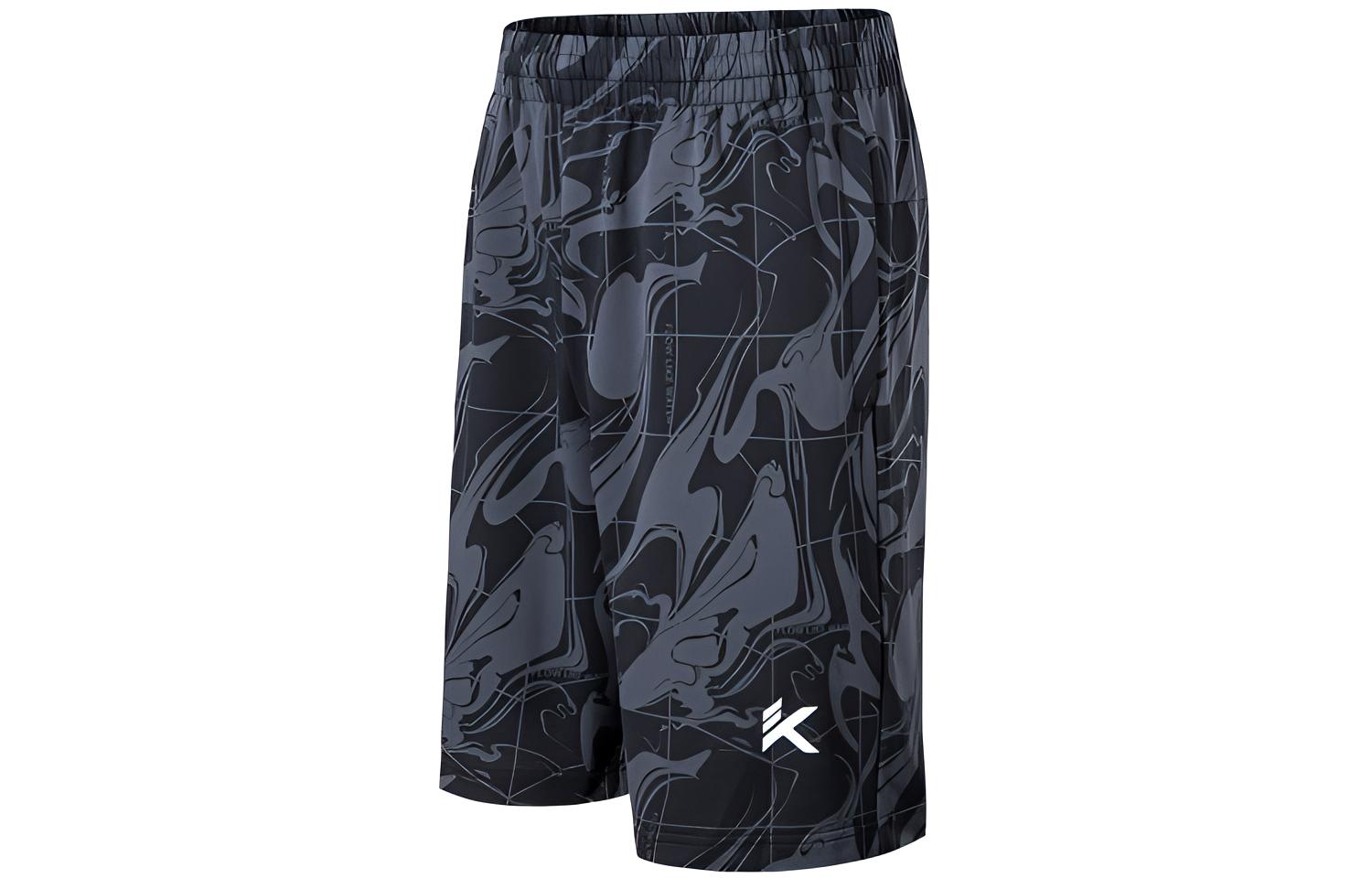 ANTA Basketball Collection Sports Shorts Men's Black Moderate