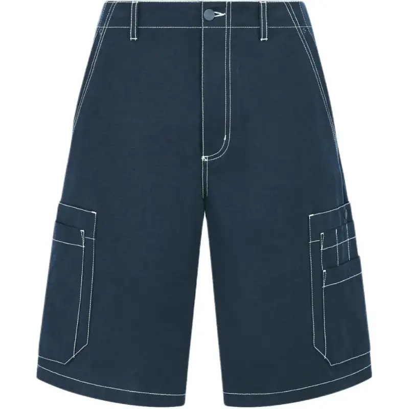 DIOR FW25 Fall Men's Clothing Collection Cargo Shorts Men's Marine Blue