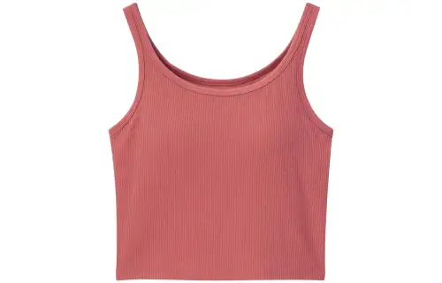 UNIQLO Tank Tops Women's Peach Pink Racerback