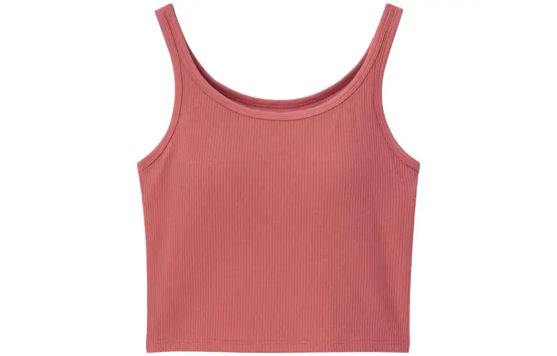 UNIQLO Tank Tops Women's Peach Pink Racerback