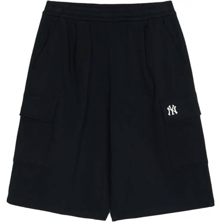 MLB New York Yankees SS25 Cargo Shorts Unisex Black