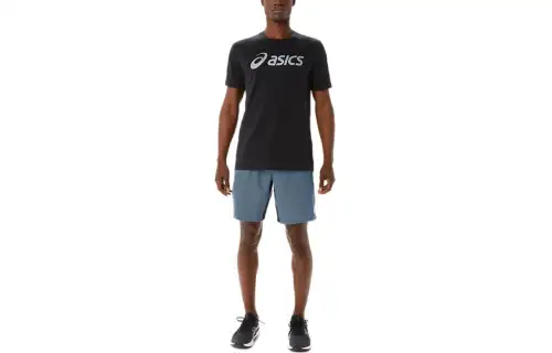ASICS Casual Shorts Men's Blue Moderate