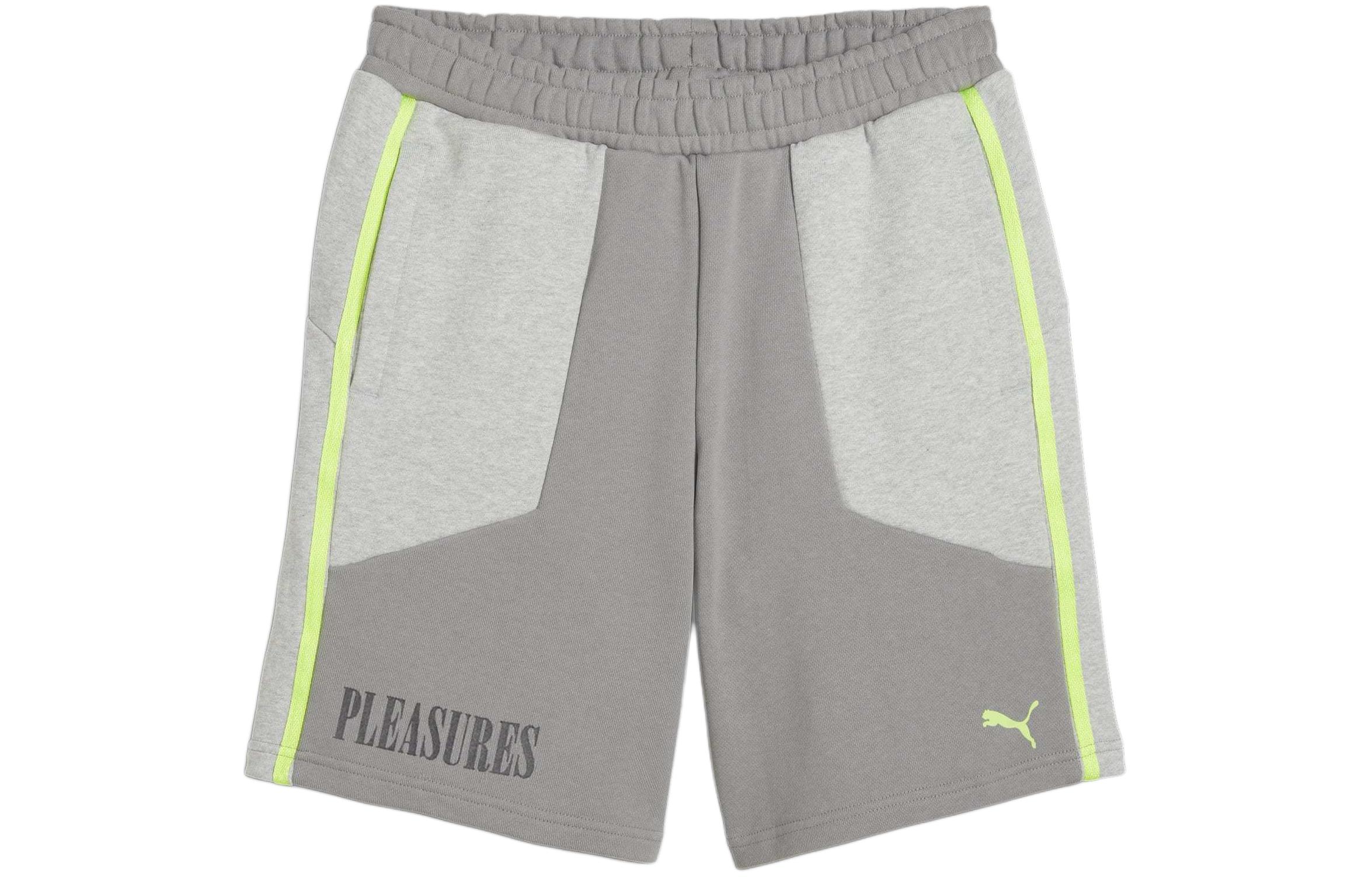 Puma x Pleasures logo-print track shorts