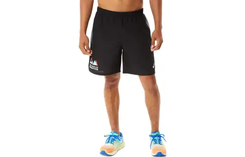 ASICS Casual Shorts Men's Black Moderate