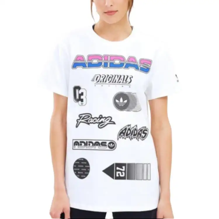 Adidas Originals Graphic Tee T Shirt Women's White