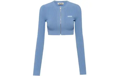 MIU MIU SS22 Knitwear Women's Blue